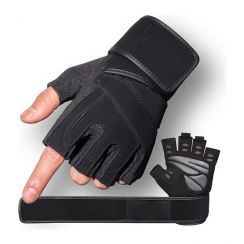 6 Prs Comfort Fitness Exercise Wrist Support Cross Training Gloves