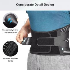 20 Pcs High Elastic 360 Degree Support Lumbar Back Protector